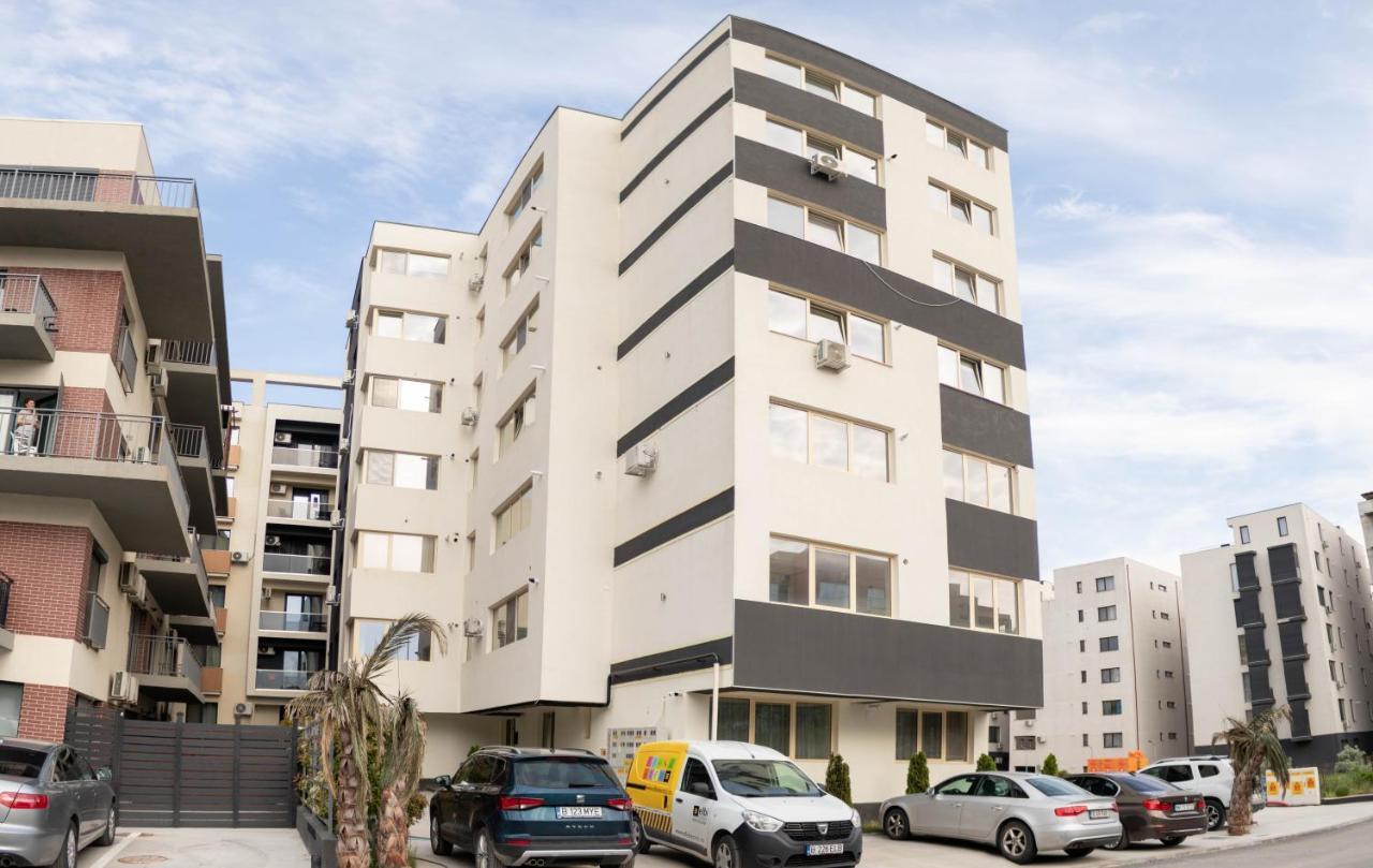 Yzza Apartament Năvodari Exteriör bild